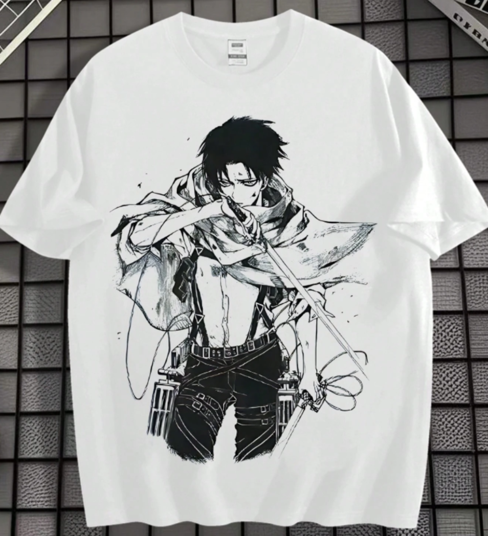 Playera Hombre | Shingeky no Kyojin — Levi