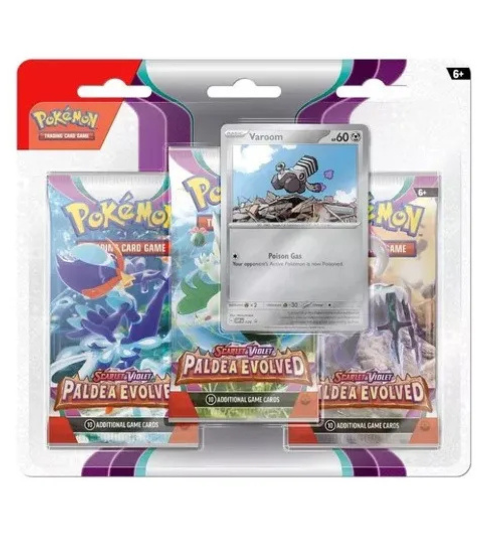 Paldea Evolved 3-Pack Blisters