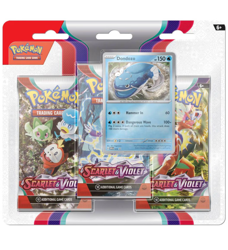 Scarlet & Violet 3-Pack Blisters