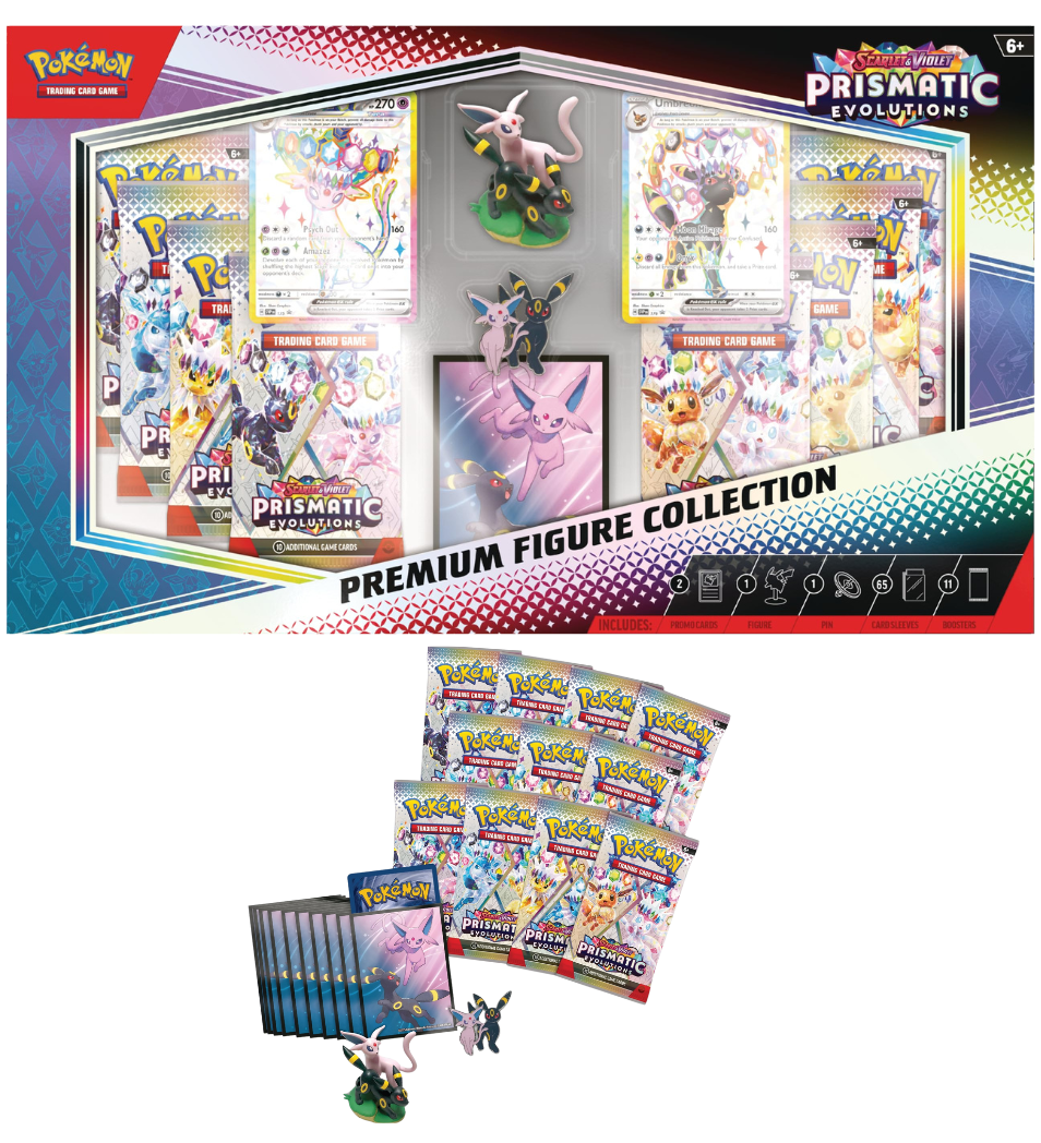 Pokemon Tcg Prismatic Evolutions Premium Figure Collection Prismatic Evolutions